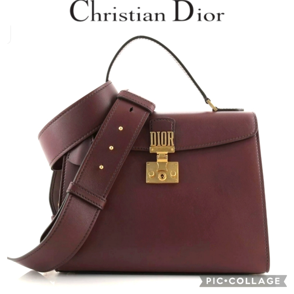 Gorgeous Christian Dior Dioraddict Top handle Leather satchel Handbag